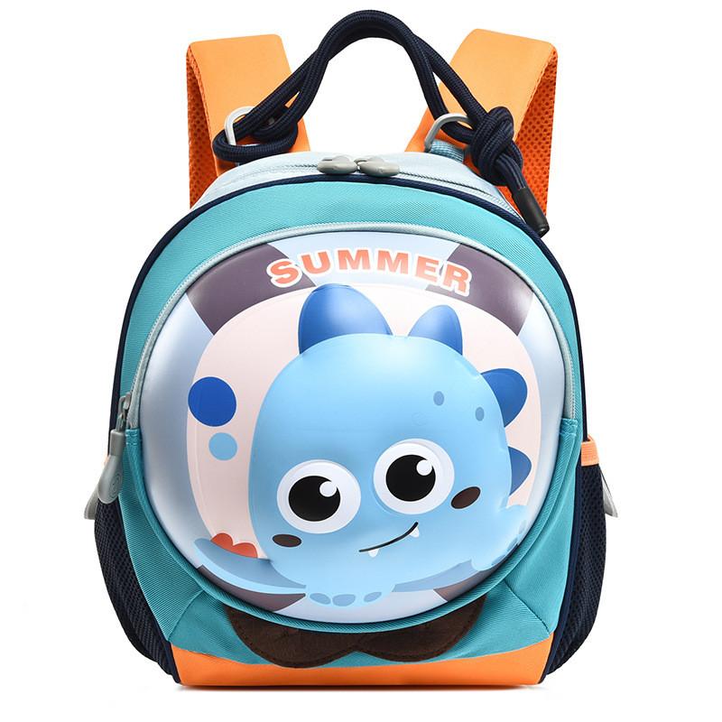 Pattern Horse Dinosaur Kids Backpack With Lightweight Schoolbag Cute Bag Gift
