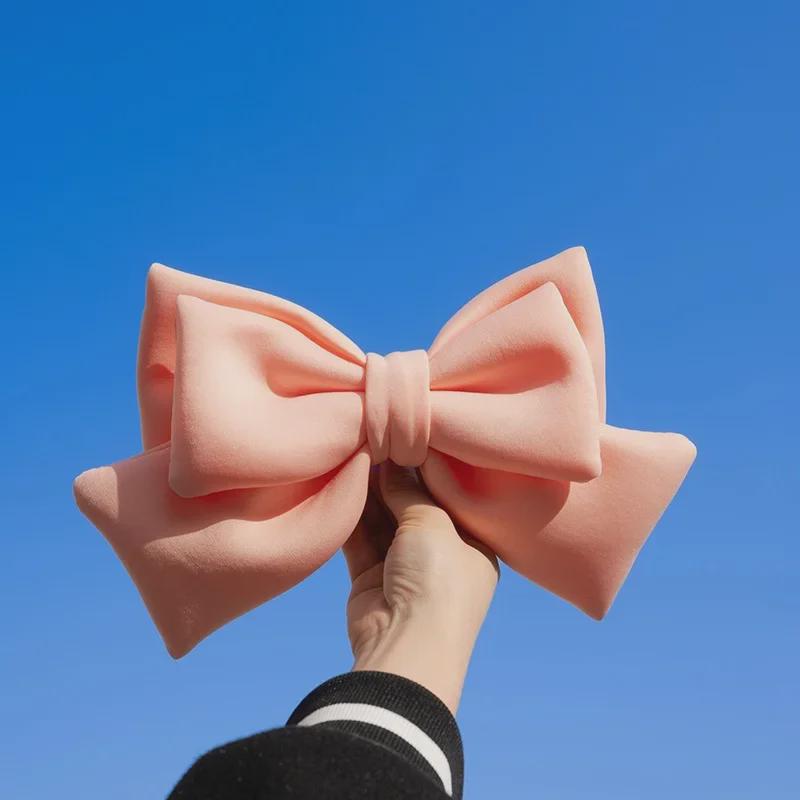 Декоративный бант для мотоциклетного шлема для женщин - аксессуары для полного шлема электромобиля