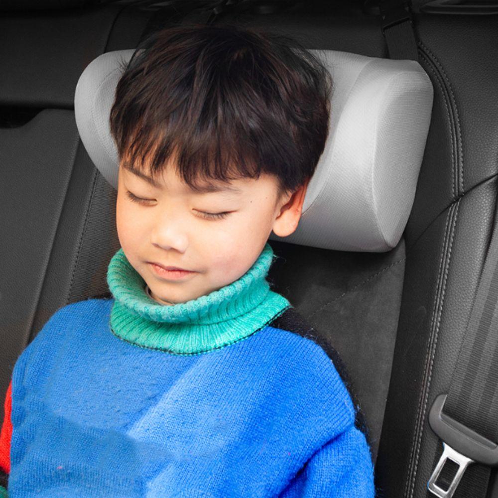 Height Adjustable Car Pillow Neck Rest Invisible Zipper Design U Shaped Car Pillow Car Sleeping