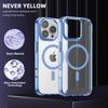 For iPhone 16 Pro Max Case Compatible with MagSafe TPU+PC Transparent Phone Cover