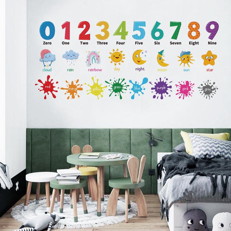 Child-Friendly Vietnamese Alphabet Decals for Vibrant Learning Environment