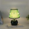 3D Butterfly Lampshade Metal Desk Lamp Metal Base Fabric Table Lamp Bedside Ambient Lamp  Bedside