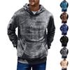 Men Pullover Oversized Loose Hooded Sweatshirt Soft Fuzzy Sweatshirts Casual Long Sleeve Hoodie