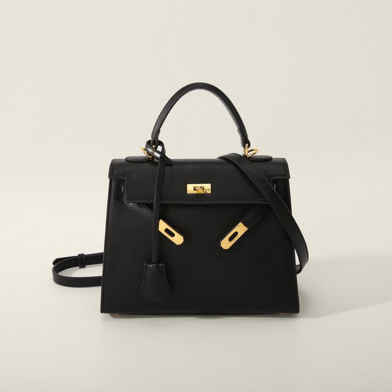 2025 Fashion Kelly 25CM Handmade Crossbody Bag - Трендовая высококачественная сумка на одно плечо
