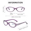 Модные очки для чтения, анти-синий свет, очки для чтения, неполяризованный модный аксессуар