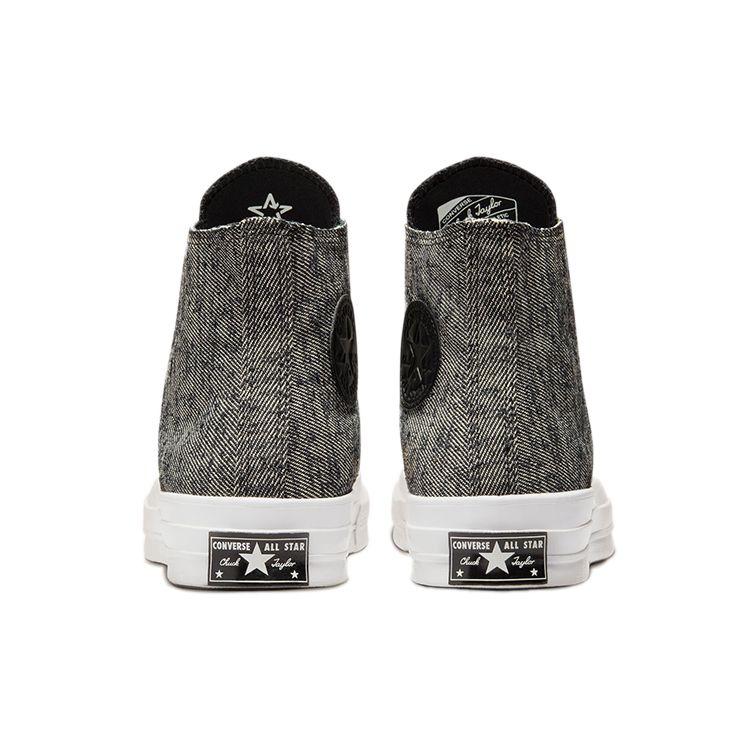 Converse Кроссовки унисекс Chuck 70 High Hybrid текстуры черно-белые 171349C