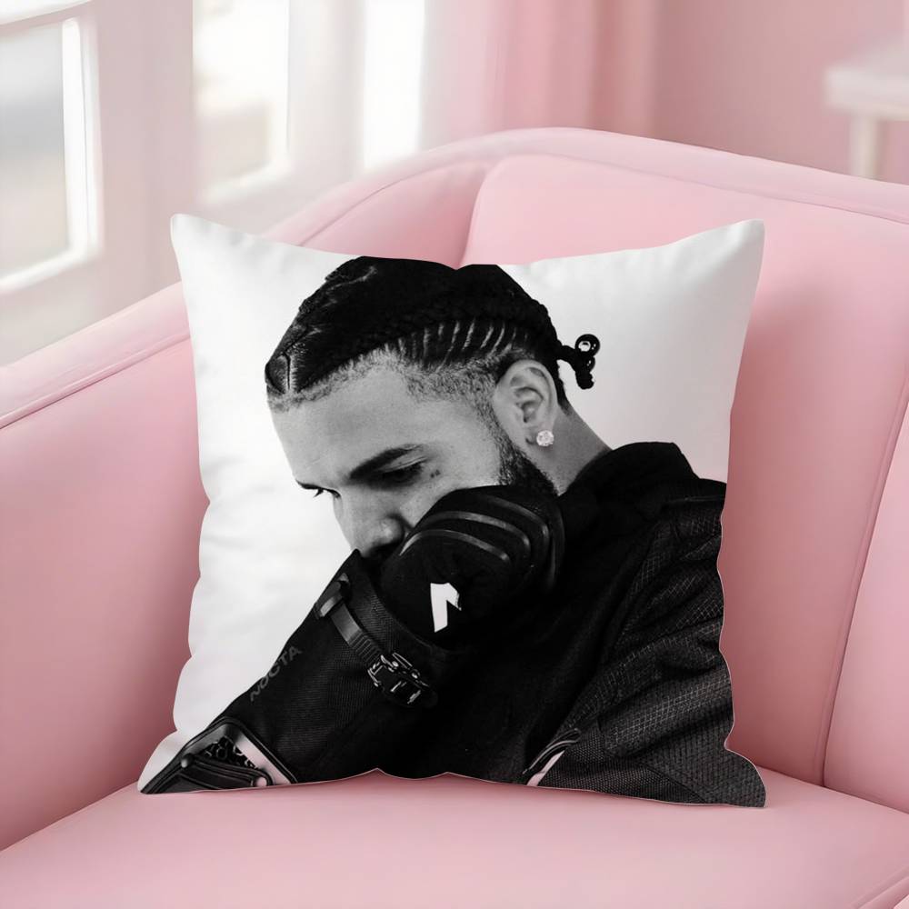 D-Drake For All The Dogs Наволочка Диван Короткий Плюш Двусторонняя HD Печать Комната Домашний Офис Подарок Чехол для Подушки