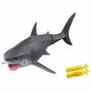 Takara Tomy Ania AS-07 Большая белая акула (Плавающая версия.) Игрушка «Животное Динозавр» Возраст 3+
