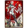 Nuka Cola Drink Posters Game Metal Sign Retro Tin Sign Plaque Metal Vintage Wall Decor for Bar Pub Club Man Cave Decoration