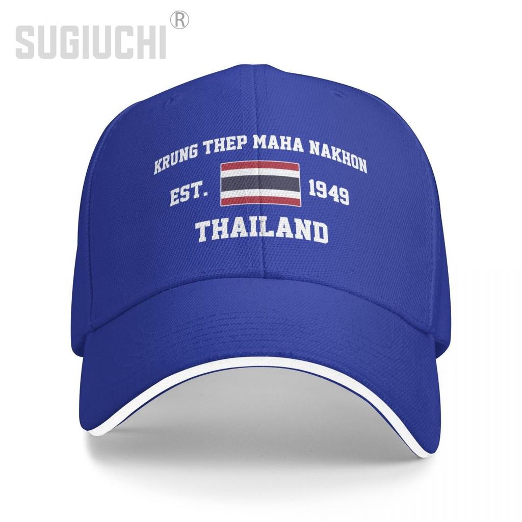 Бейсболка Таиланд EST.1949 Krung Thep Maha Nakhon Capital Unisex WoUnisex Unisex Хип-хоп Сэндвич-кепки Snapback Кепка для гольфа Рыбалка