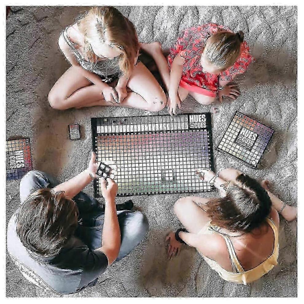 2025 Hues and Cues Board Game for 3-10 Players Ages 8+