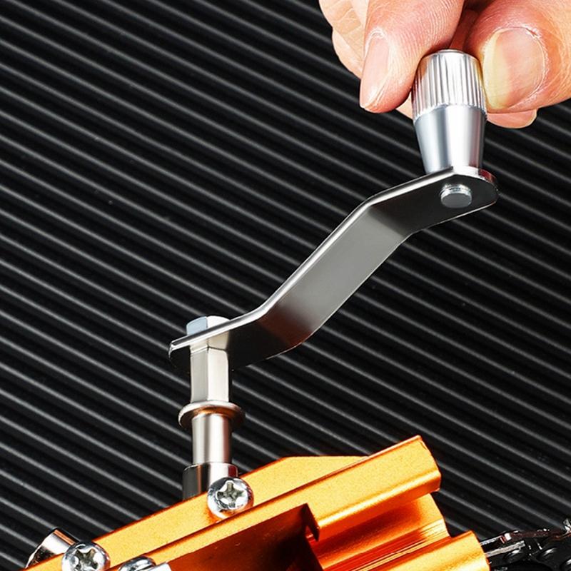 Портативный шаблон для заточки цепи бензопилы, ручная точилка для цепи из алюминиевого сплава, для всех видов бензопил/электропил