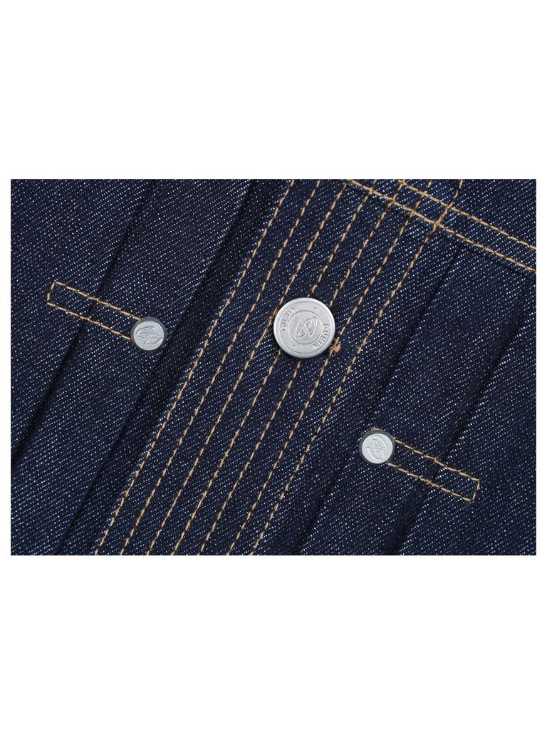 Джинсовая куртка Gubin Bolton с selvedge и одним карманом