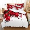 Flowers Bedding Set Duvet Cover Set 3d Bedding Digital Printing Bed Linen Queen Size Bedding Set Fashion Design