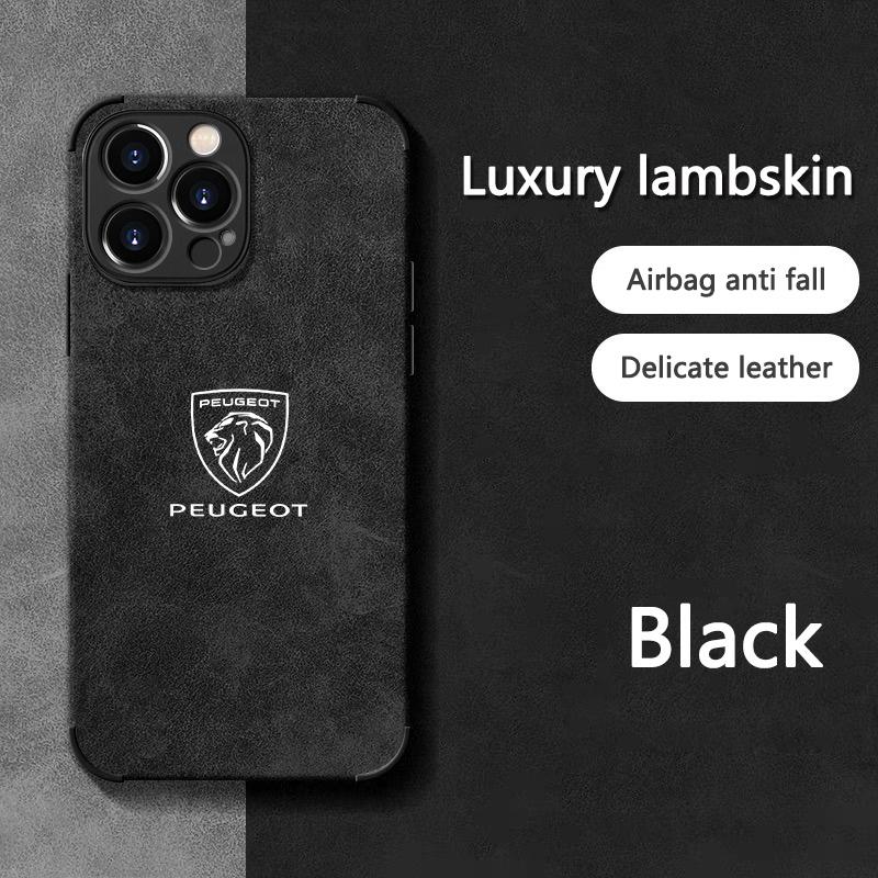 Автомобиль Для Peugeot Все включено Чехол для телефона Для iPhone 16 15 13 14 12 Pro Max Mini 8 XR XS 16 Plus 15Pro MAX Чехол Оболочка Наклейки
