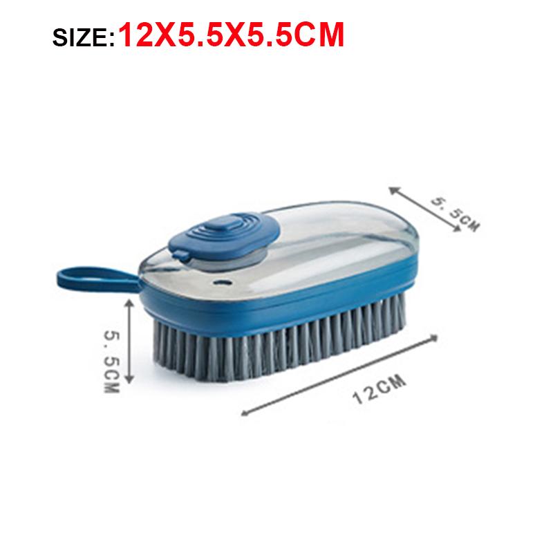 Многофункциональная портативная пластиковая щетка для чистки одежды, обуви, гидравлическая щетка для мытья, ручная чистка, кухня, ванная комната