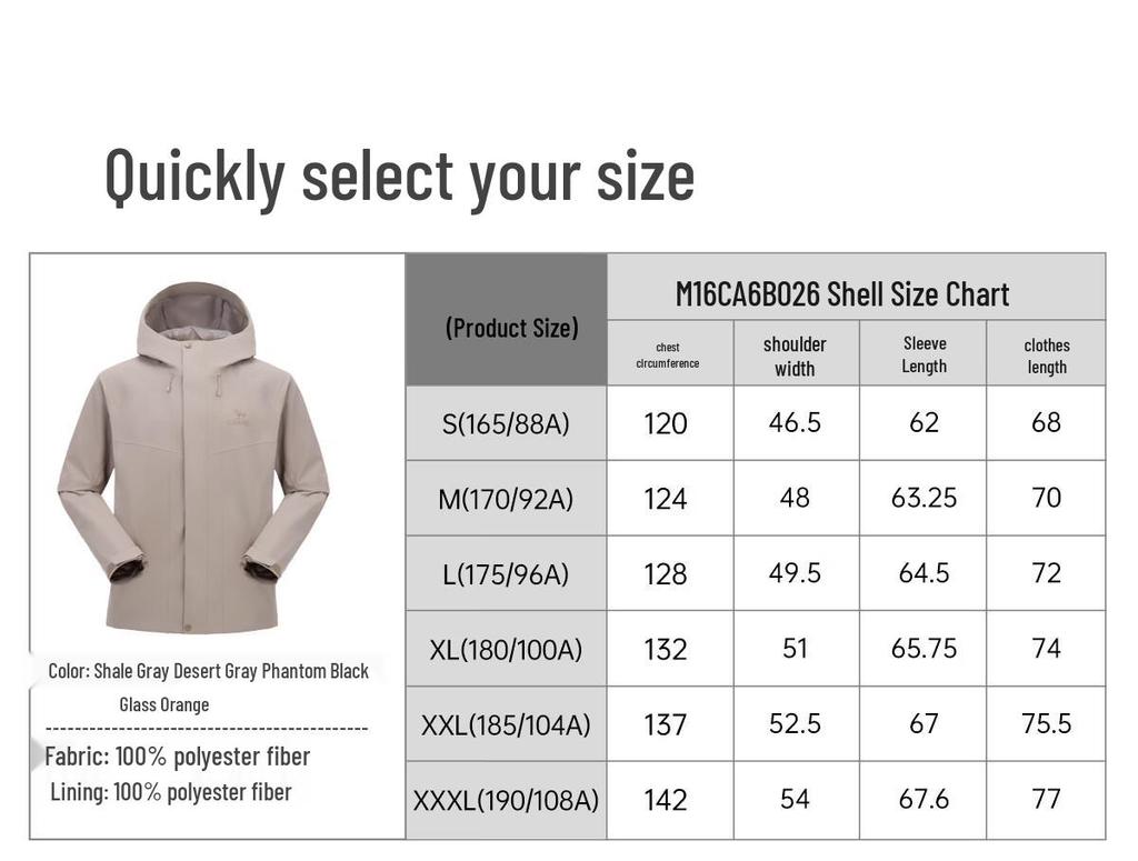 Camel Women's & Men's 3-in-1 Goose Down Outdoor Jacket
