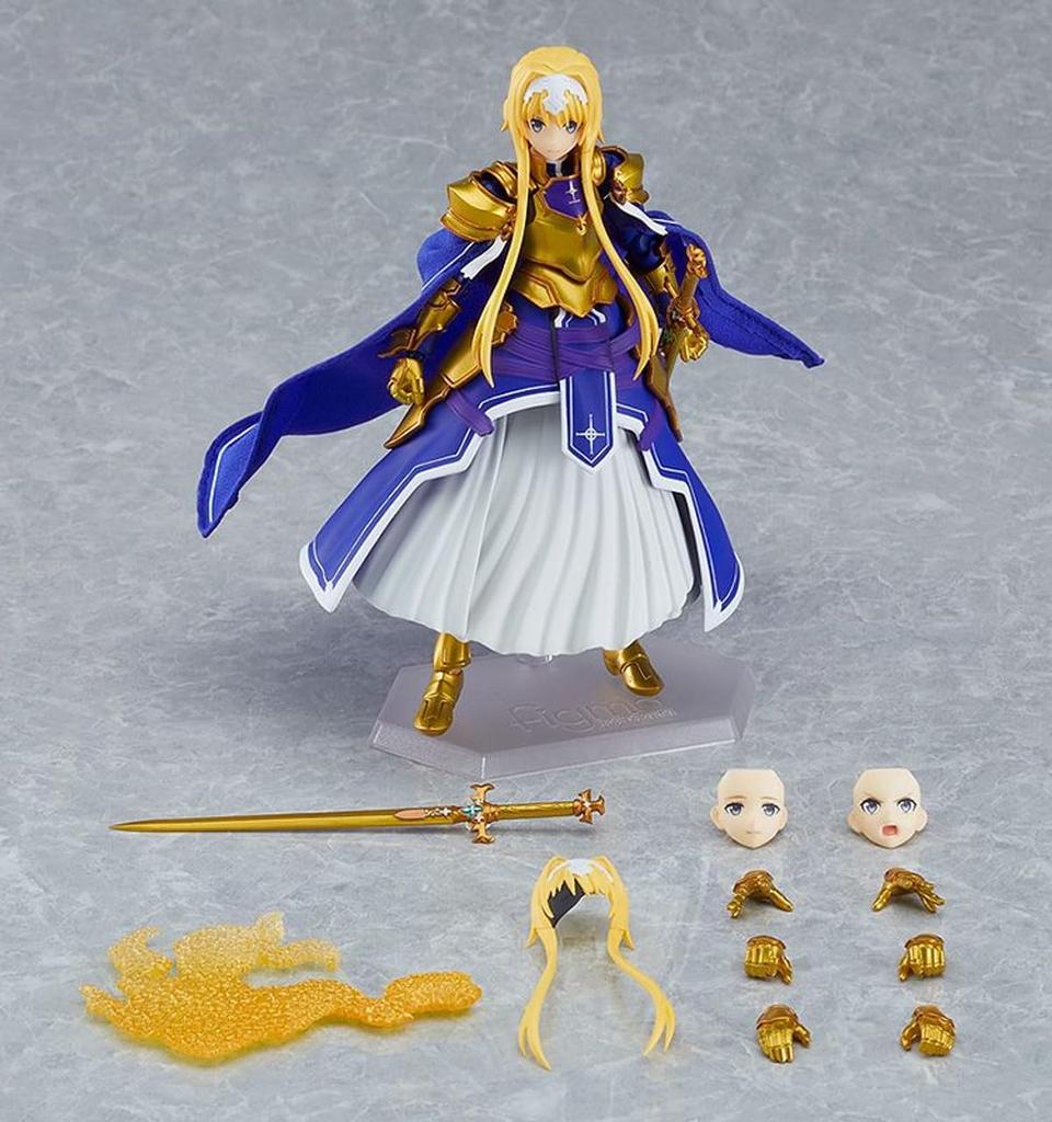 Figma Sword Art Alicization War of Underworld Алис Синтез Тридцать ABS ПВХ Подвижная фигурка M06789 Онлайн - Без масштаба и окрашенная