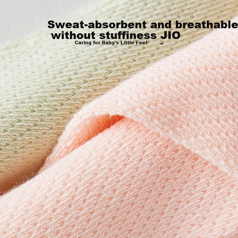 MiiOW Disposable Socks for Children, Boys And Girls, Colorful Mesh Mid-Calf Travel Daily Disposable Socks, 5 Pairs, XL Size