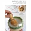 2025 Новый набор Petal Matcha 8 предметов Глазурованный набор для матча с чашей для матча, венчиком, инструментами с носиком, ручной работы, для церемонии, роскошная подарочная коробка