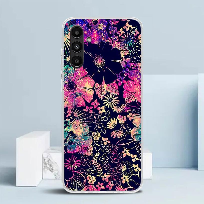 Чехол для телефона с мандалой и подсолнухом для Samsung Galaxy A17 A37 A57 A16 A15 A14 A13 A56 A55 A54 A53 A36 A35 A34 A33 A26 A25 A24
