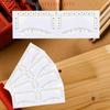 Adhesive, Microblading, Tattoo, Eyebrow Measurement Tools for Permanent Makeup Supply Disposable Eyebrow Ruler Sticker