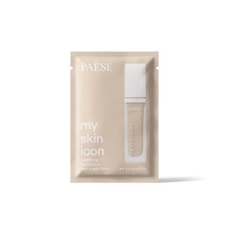Paese My Skin Icon Matujący Podkład Do Twarzy 0N Alabaster Próbka 1Ml