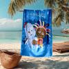 Ultra-Soft Beach Towel with In the Night Garden Theme,Ideal for Pool - Camping, Diving - Perfect Travel Essential, Vibrant Beach Towel.