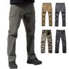 Men's Soft Shell Fleece Tactical Pants Winter Waterproof Camouflage Military Trousers Warm Windproof Outdoor Fishing Skiing Hunting Hiking Pants