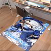 Custom personalization Genshin Impact Furina Print Area Rug - Soft, Washable Non-Slip Indoor Mat,Living Room,Home&Office Decorative Rug