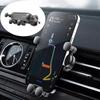 Car Air Outlet Phone Holder Invisible Telescopic Gravity Fixed Bracket Navigation Mount for Vehicle