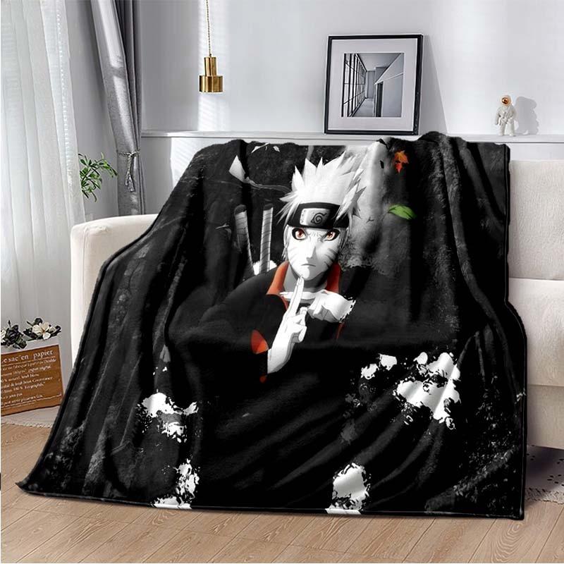 Одеяло Наруто, высококачественное фланелевое теплое мягкое плюшевое одеяло на диван-кровать, подходит для кондиционера, одеяло для сна