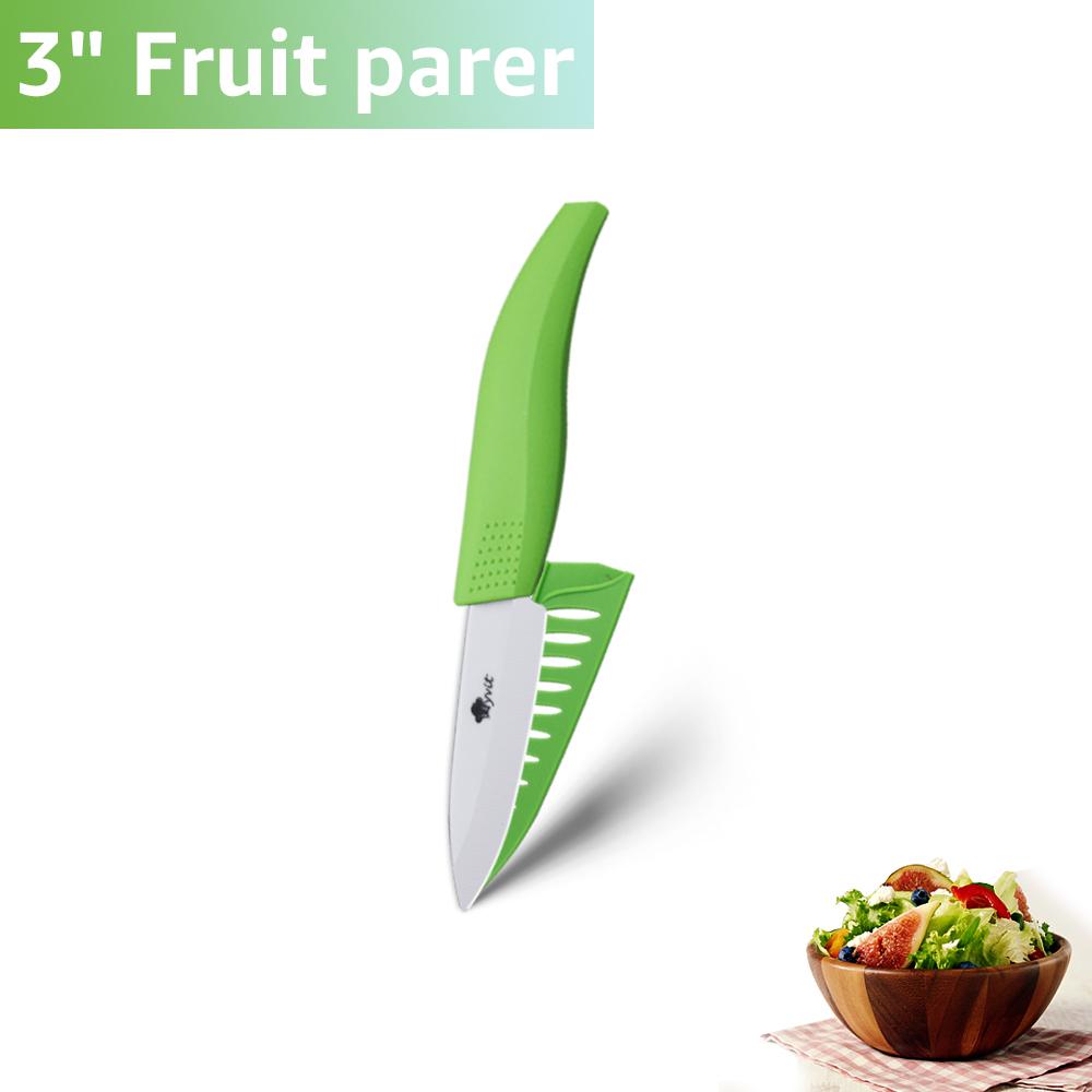 Керамические ножи Кухонные ножи 3 4 5 6 дюймов Нож шеф-повара Нож для хлеба Белое циркониевое лезвие Многоцветная ручка Высокое качество