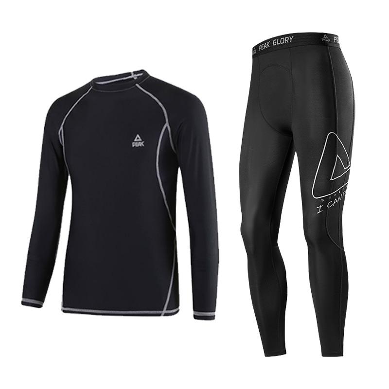 PEAK Fitness Sets Men's Crew Neck Moderate YS11359+YS011364