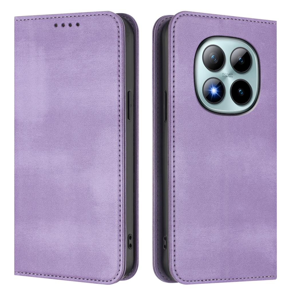 Для Xiaomi Redmi Note 15 Pro+ 5G Чехлы-кошельки Кожаный чехол для телефона с ретро-текстурой и RFID-блокировкой