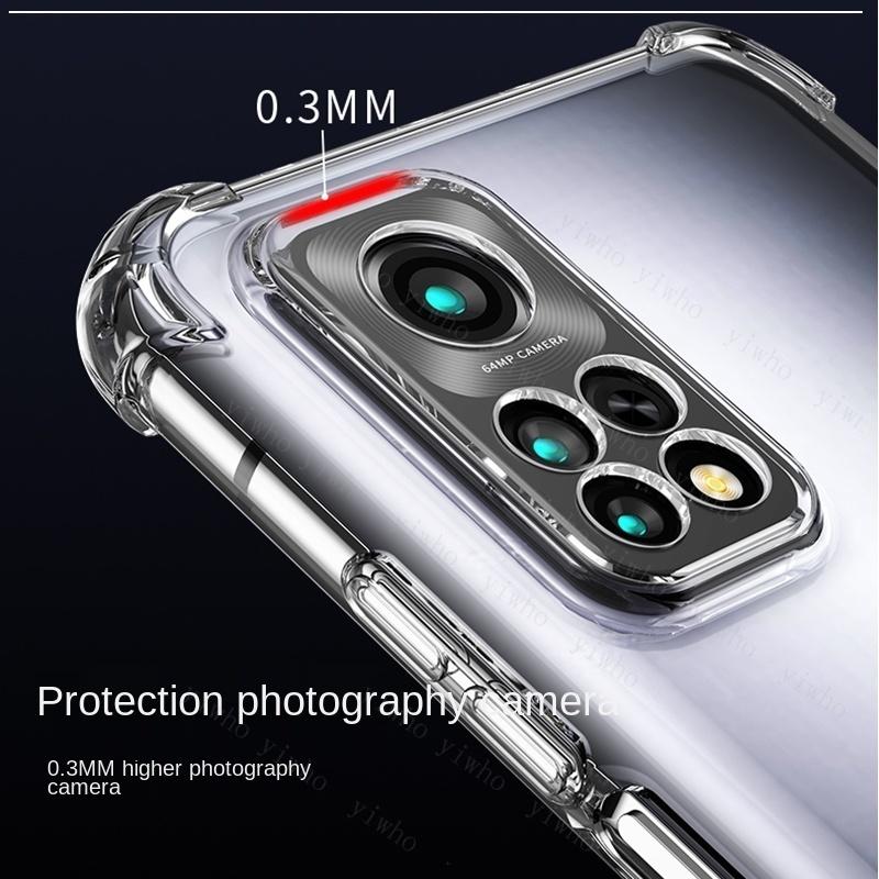 Luxury Clear Shockproof Phone Case for Xiaomi Mi 10t 11t 12t Pro 10 T Lite 10tPro 10tlite 5g 4g Back Covers Transparent Cases
