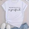 Women's Summer Letter Graphic Tee - Casual Round Neck Sports T-shirt Top