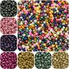 3mm 1000Pcs Pearlescent Paint Seed Beads Glass Beads Charm Czech Beads Small Beads DIY Earring Bracelet Necklace For Jewelry Making Accessories