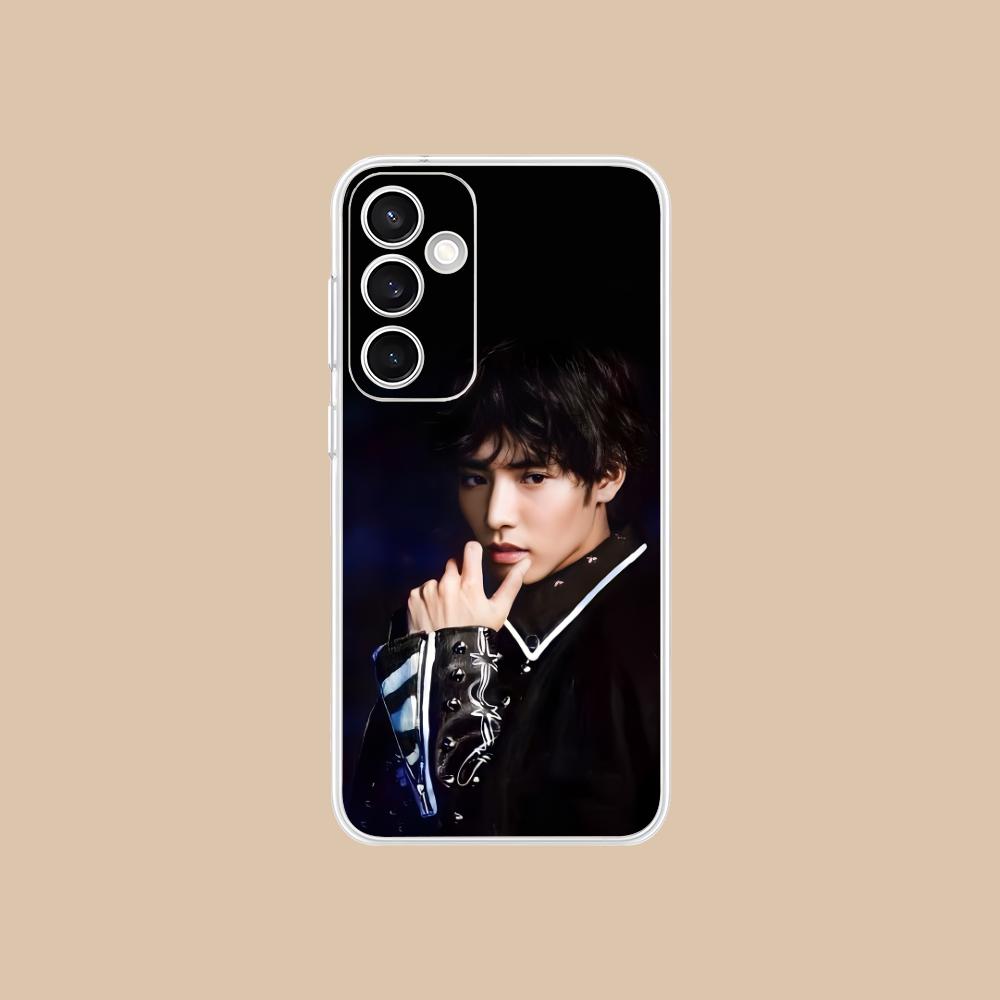 Akaso Eiji Прозрачный чехол для мобильного телефона для Samsung Galaxy S25 S24 S23 S22 S21Plus FE Ultra Цветная крышка