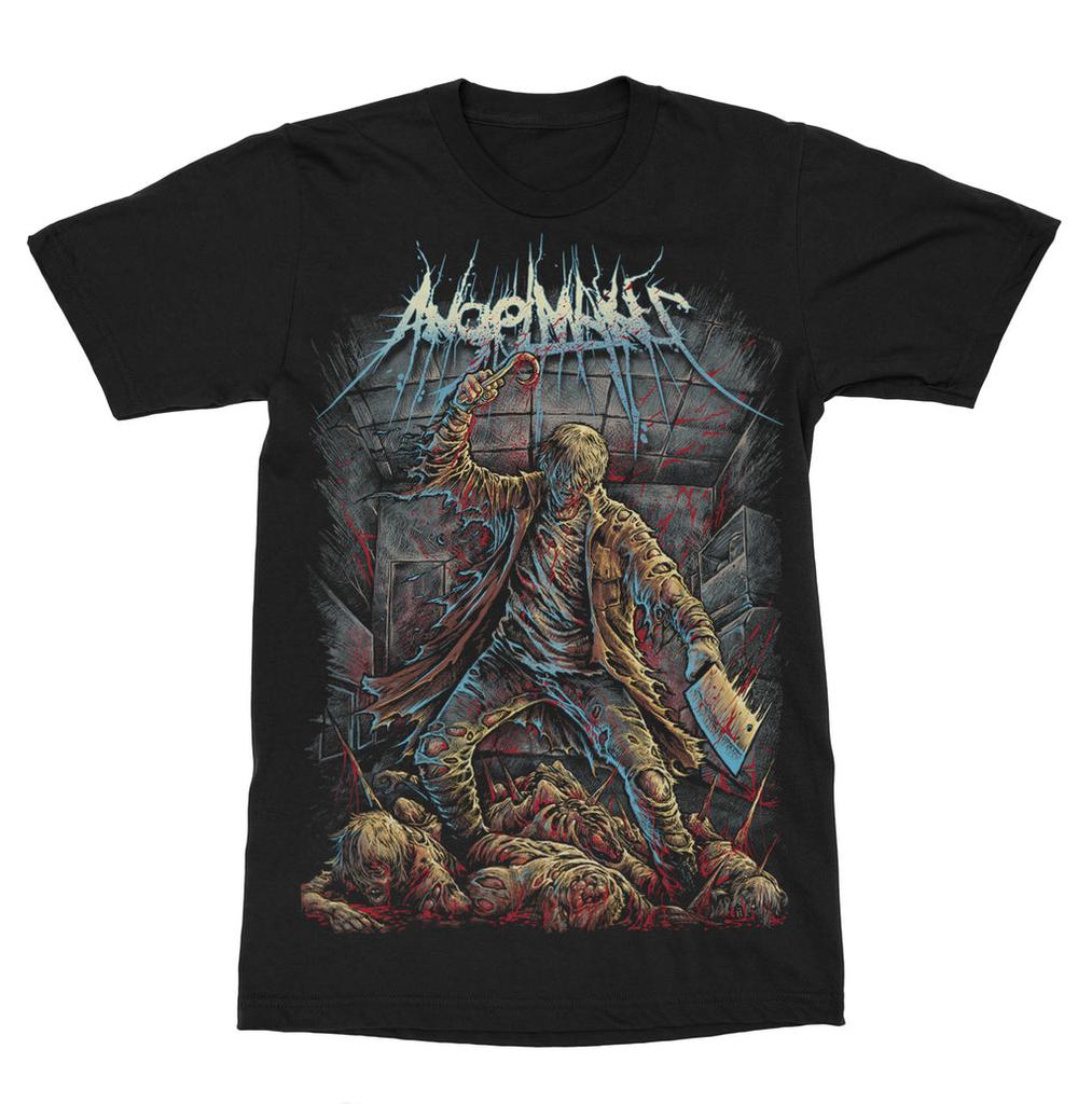 Hot ANGELMAKER Band Graphic Cotton T-shirt Unisex Summer Short Sleeve Fashion Brand Tee Luxury Casual Vintage Retro Top