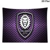 Orlando City SC Wall Tapestry Aesthetic Wall Hanging Printed Fabric Blanket Decorative Tapestries for Bedroom Living Room Home Decor
