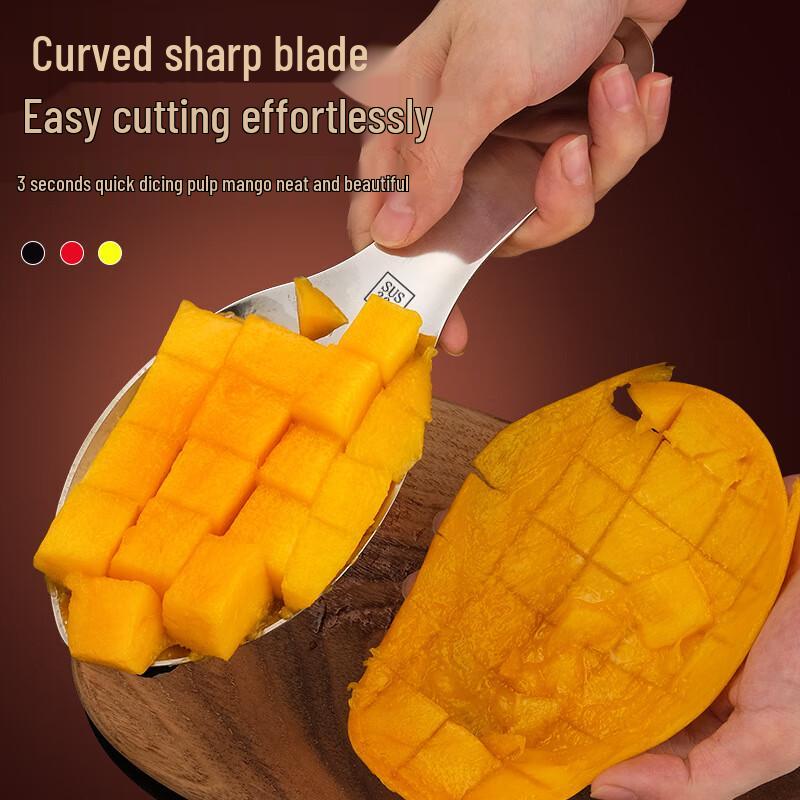 Stainless Steel Mango Slicer and Dicer Set