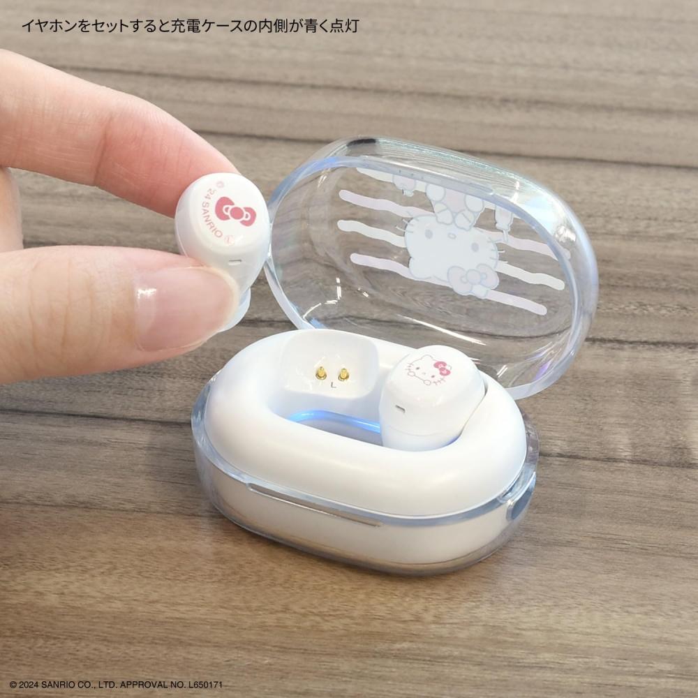 Gourmandies Sanrio Characters Полностью беспроводные стереонаушники Hello Kitty SANG-458KT