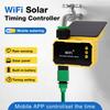 WiFi Tuya Solar Powered Watering Timer Automatic Drip Irrigation Watering Timer Sprinkler Garden Watering System