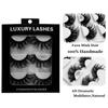 Eye Extension Long Natural Dramatic 100% Cruelty free False Eyelashes 3D Mink Lashes 20mm Fluffy