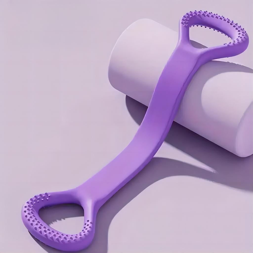 Stretch Strap Yoga 8-Figure Tensioner Yoga Tool Open Back Practice Shoulder Yoga Stretching Belt Elastic Stretch Band Workout