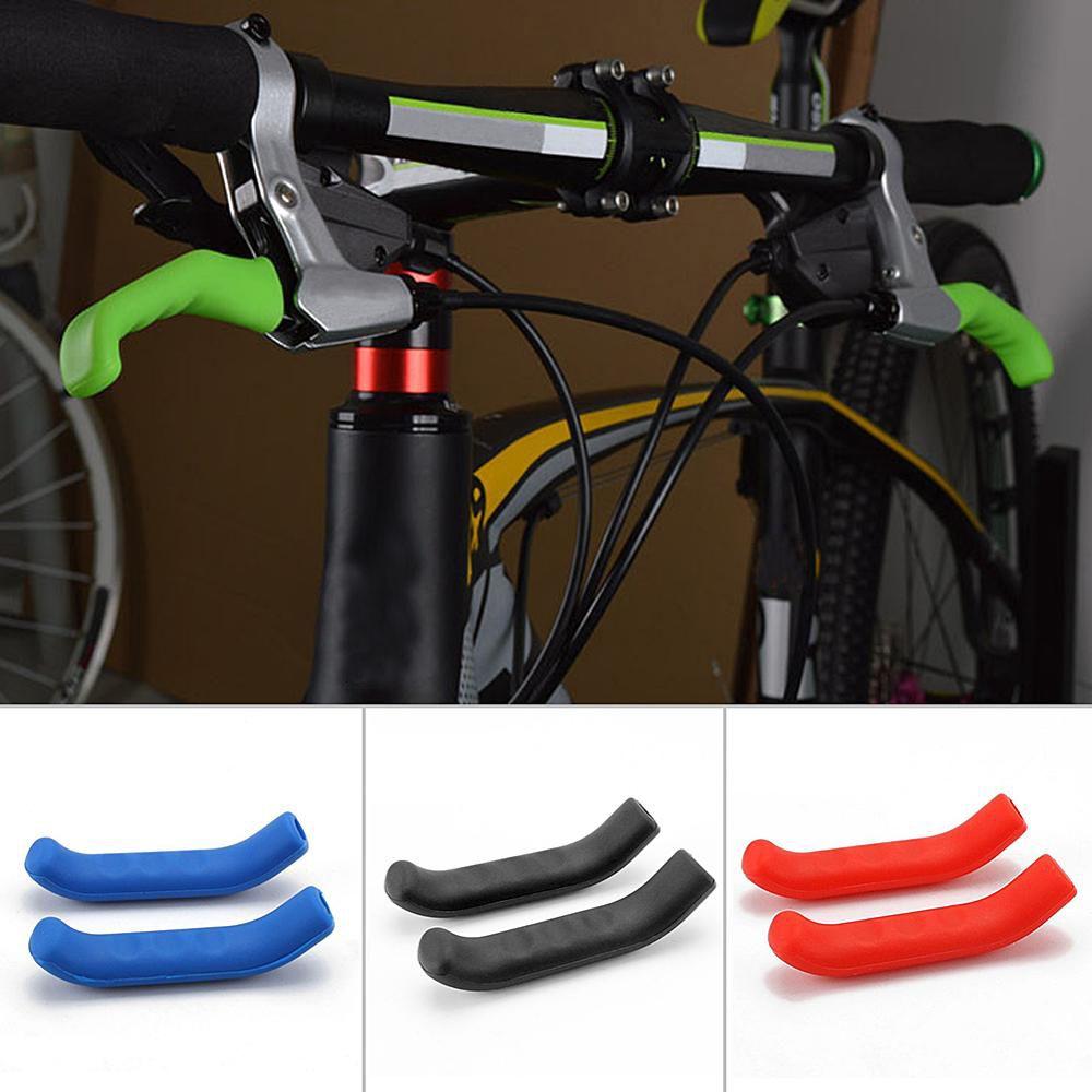 Type Silicone Bicycle Accessories Rubber Handlebar Tape Protection Covers Brake Handle Sleeve