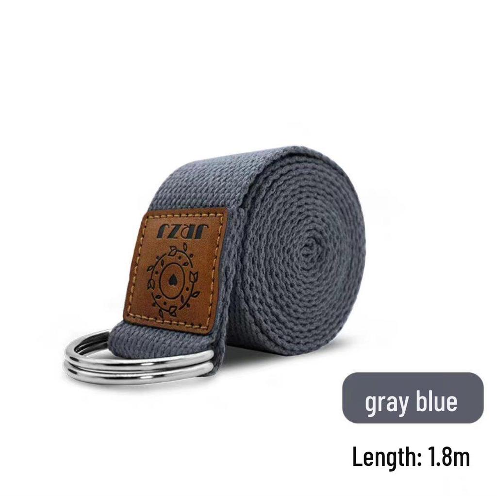 Ремень для растяжки без эластичности для вспомогательного удлинения в йоге Айенгара