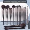 15-Piece Zui Hongyan Cangzhou Animal Hair Makeup Brush Set with Fine Light Peak Wool