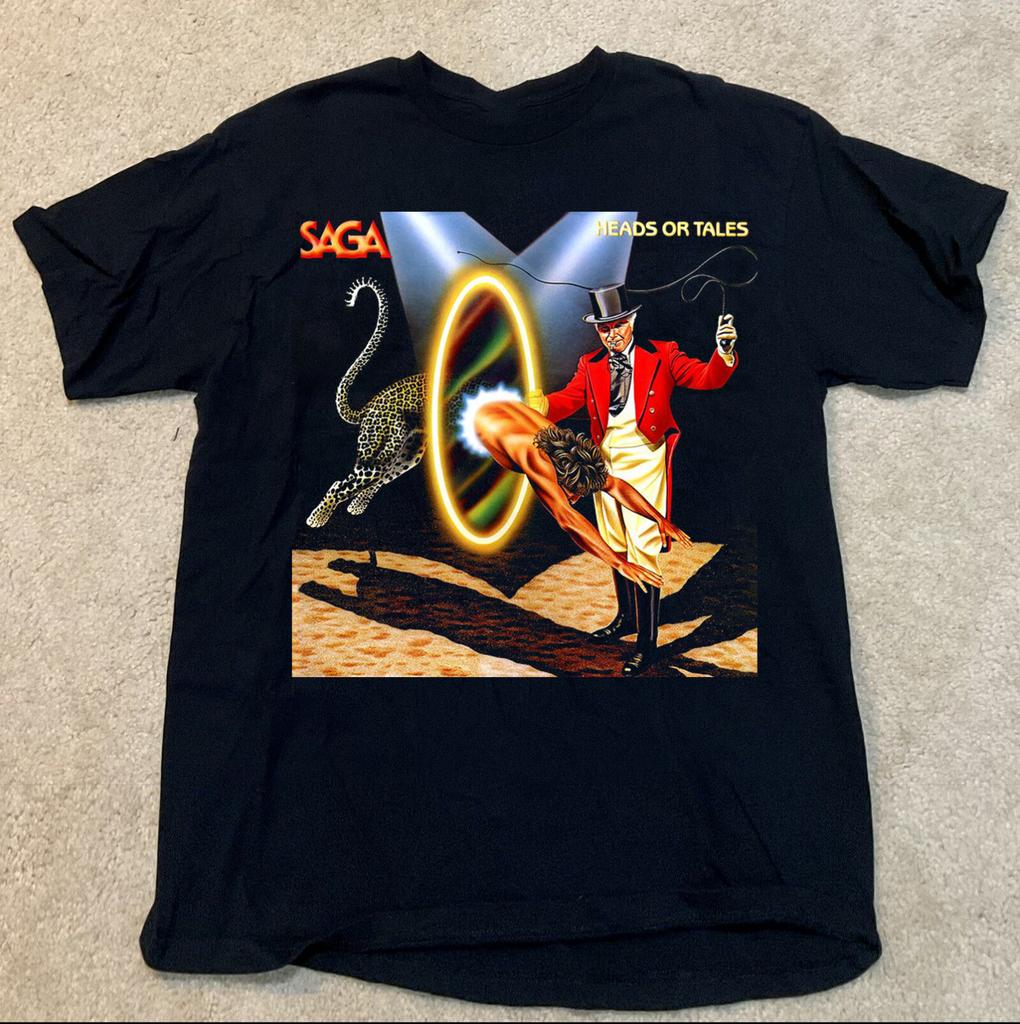 Heads Or Tales Saga Band Adult Tee Unisex Shirt All Size WA163